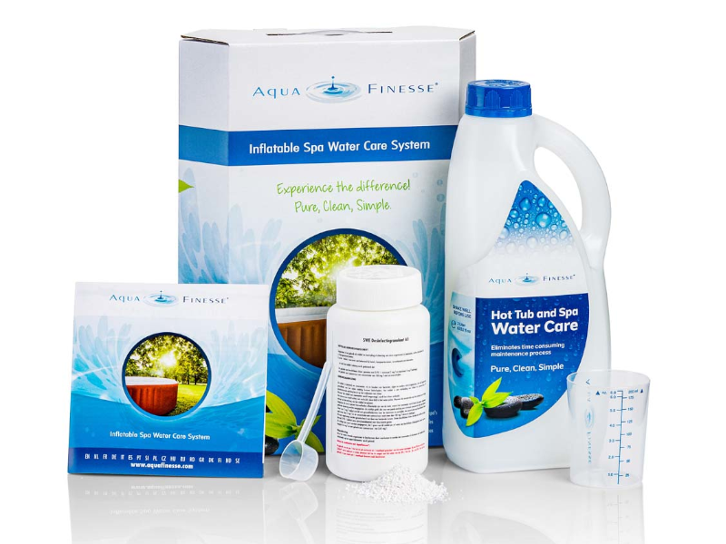Makkelijk en snel opblaasbare spa schoonmaken - aquafinesse_inflatable_kit_(opblaasbare_spa)