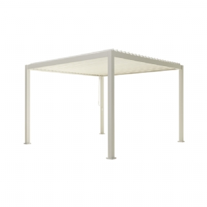 Overkapping voor boven een Spa bad - mirador_overkapping_–_wit_paviljoen_–_3x3_meter