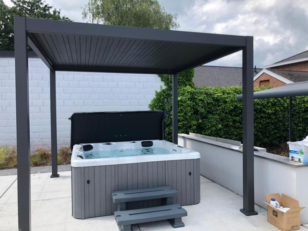 Mirador terrasoverkapping Classic 300x400cm antraciet Praxis